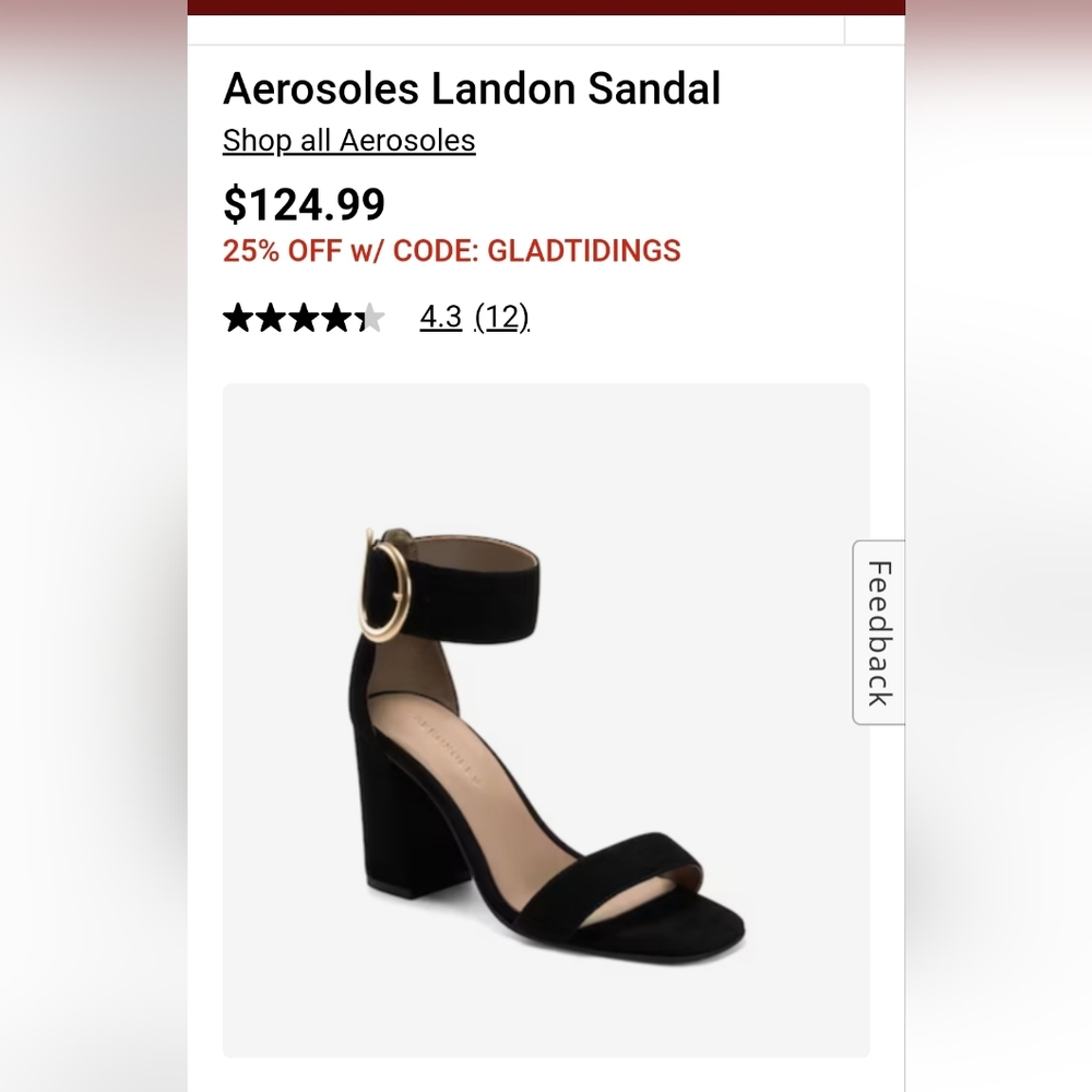 Aerosols Landon Heels Sz 8 NEW